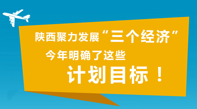 陜西聚力發(fā)展"三個(gè)經(jīng)濟(jì)" 今年明確了這些目標(biāo)！