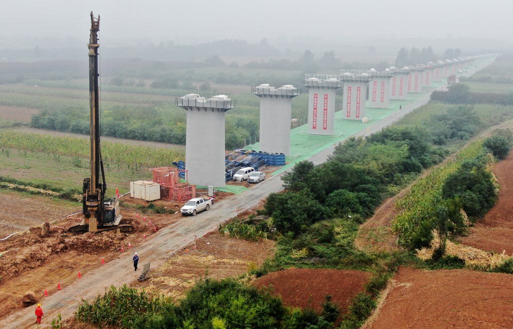 西十高鐵跑出項目建設(shè)“加速度”